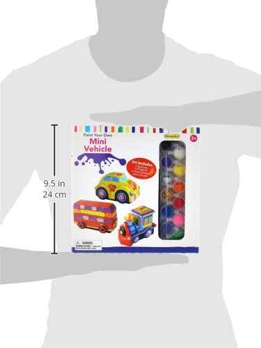 Champion DIY-194 Paint Your Own Mini Vehicle - 4 Pieces - Safqqa Egypt