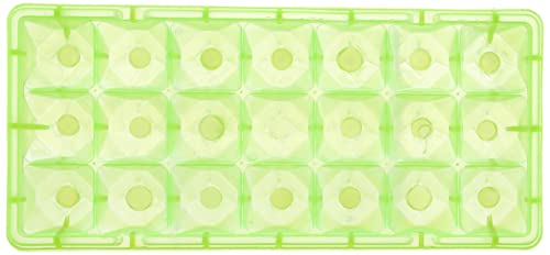 Dieshibingge Plastic Ice Mold Set – 21 Slots