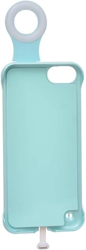 accessories shop Plastic Smart Back Phone Protection Case With Selfie Fill Light And Soft Light Eye Protection Compatible With Iphone 6/7 / 8G - White