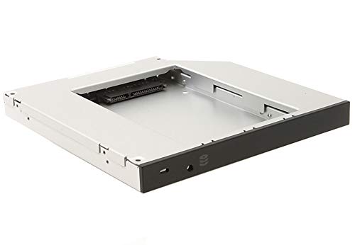 حامل هارد ديسك أو إس إس دي إضافي (9.5 ملم) – لتحويل مدخل السيدي في اللابتوب إلى مساحة تخزين إضافية