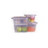 Plastic Square Food Storage Box Set – 3 Pieces