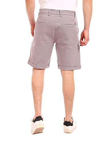 Andora Mens Side Pocket Button Closure Zip Up Cotton MNS Chino Short - Safqqa Egypt