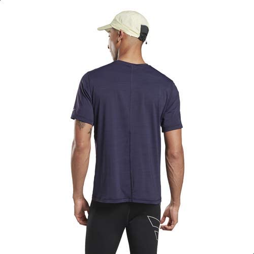 Reebok Running Activ Chill Graphic Heathered Slim Fit Sports T-shirt For Men