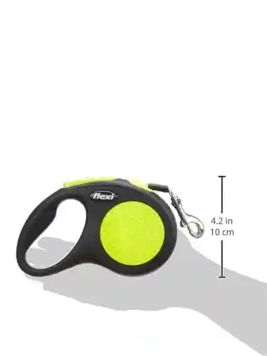 New Flexi Neon Strip for Dogs, 5 Meters, Yellow