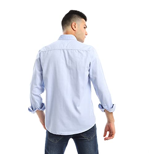 White Rabbit Men's Full Buttoned Long Sleeve Regular Fit Shirt