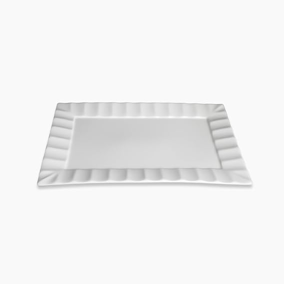 Rosa Porcelain Rectangular Service Dish