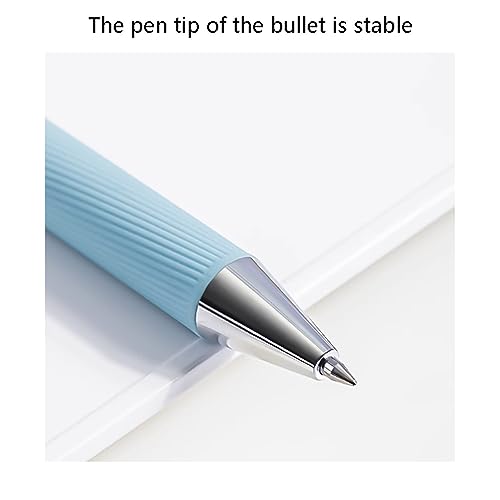 SAFWEL Gel Ink Pen Retractable Pen with Comfortable Grip Barrel Smooth Flowing Ink 0.5mm Black Ink for School Office Home (Color : Green)