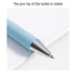 SAFWEL Gel Ink Pen Retractable Pen with Comfortable Grip Barrel Smooth Flowing Ink 0.5mm Black Ink for School Office Home (Color : Green)
