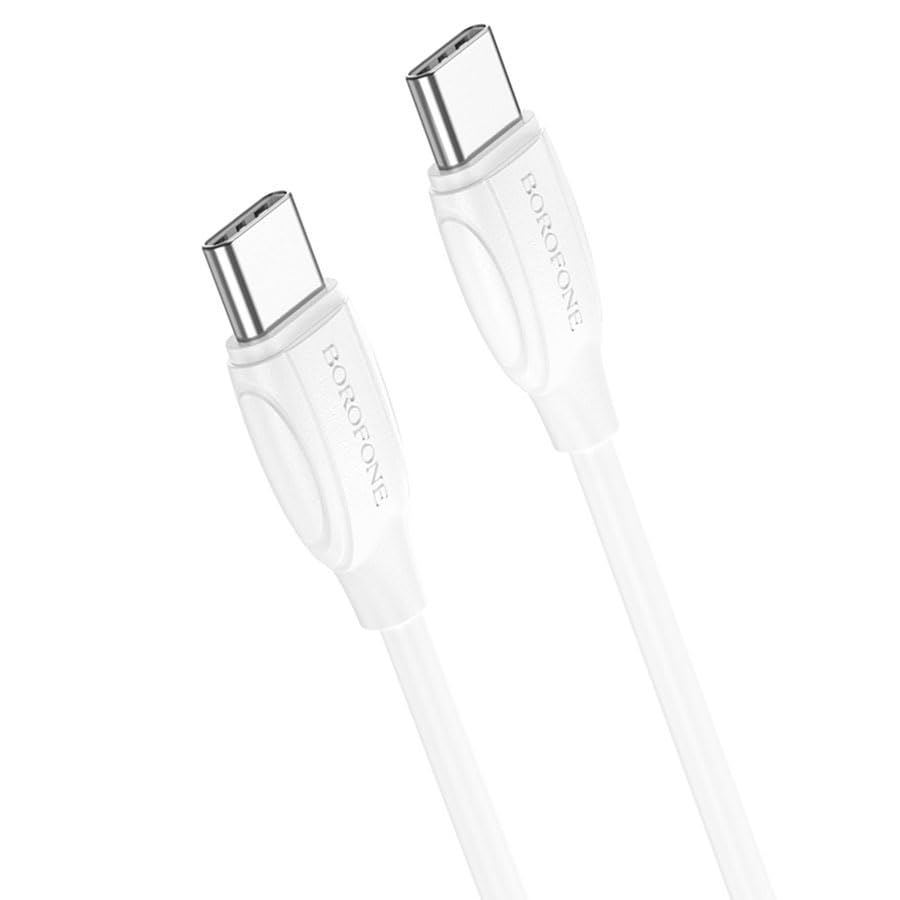 كابل بوروفون BX19 Type-C – شحن مزدوج السرعة 60 واط ونقل بيانات