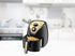 Black+decker af250g-b5 air fryer with rapid air covection technology, 2.5 liter, 800 g - black and gold - 220v supply voltage and 50hz