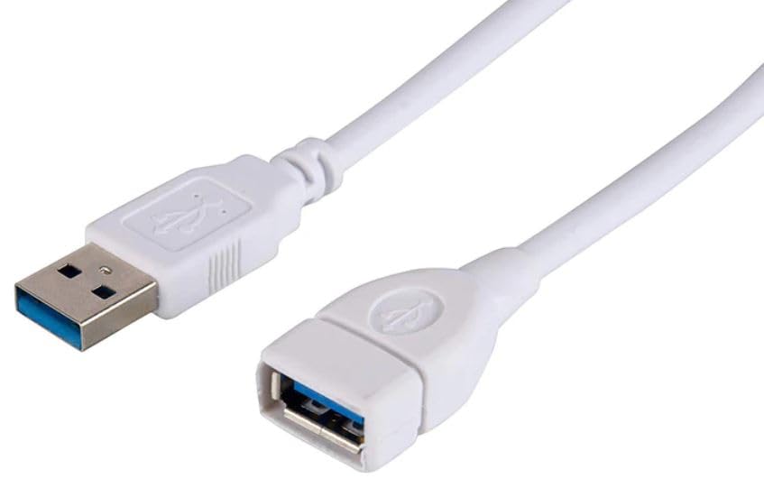 كابل تمديد زونيك Z1150 USB3.0 ذكر إلى أنثى كابل تمديد USB 3.0 لنقل البيانات عالي السرعة 5 جيجابايت في الثانية مع درع لأجهزة الكمبيوتر - اللابتوب - أجهزة أخرى - 5 أمتار