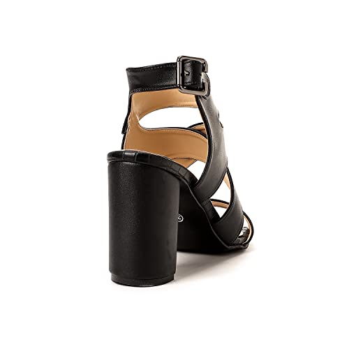 MR. JOE Sandal, Black - Size 37 EU