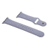 Generic Silicone Adjustable And Expandable Watch Strap With Zigzag Design For Unisex Compatible With Smart Watches 38/40/41MM - Gray
