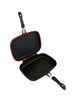 Aluminum Double Grill Pan Black 36cm - Safqqa Egypt