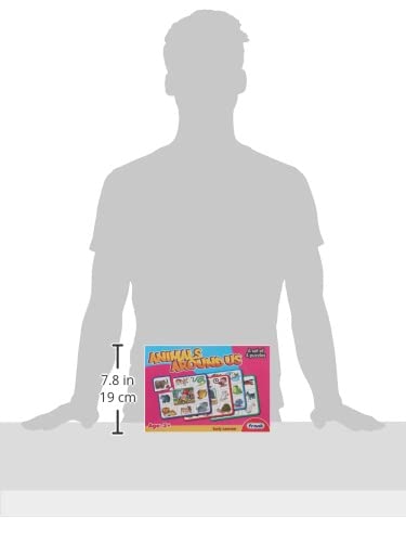 حيوانات حولنا مجموعة من 4 ألغاز +3 سنوات