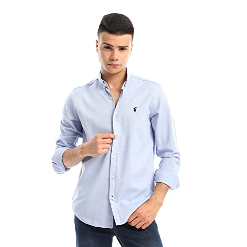 White Rabbit Men's Full Buttoned Long Sleeve Regular Fit Shirt