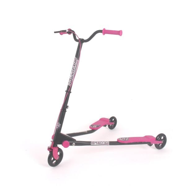 Aero Mobility Three-Wheel Scooter Pink – Kids Ride Scooter (Damaged Box)