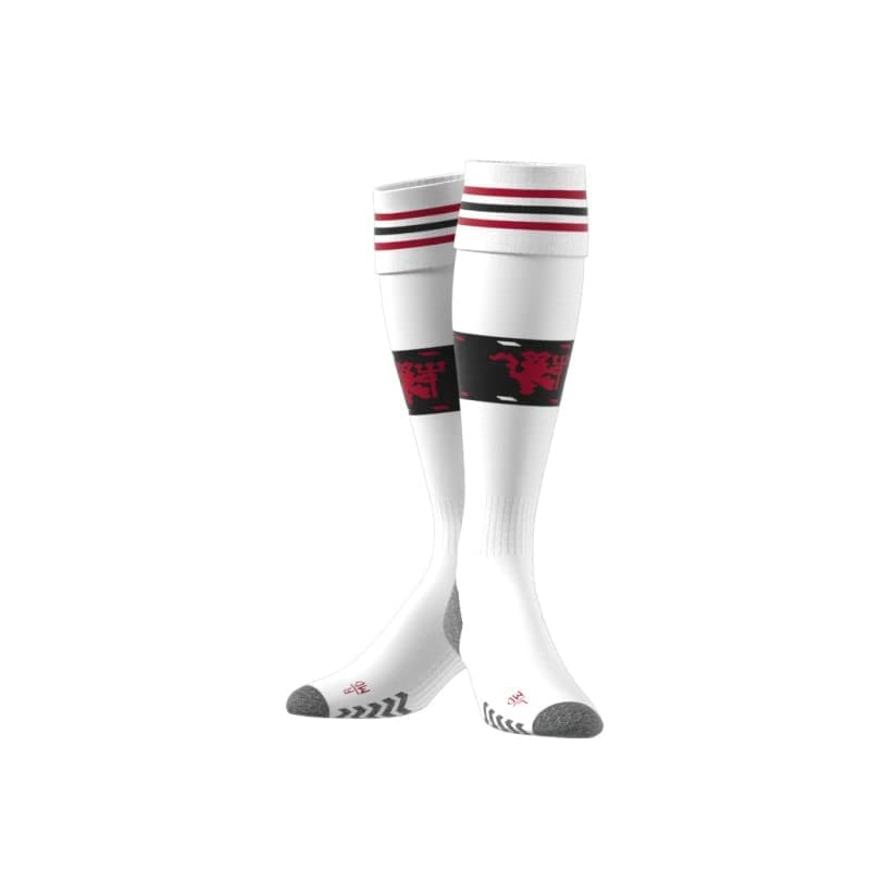 Adidas MUFC A SO H13900 Football/Soccer Knee Socks - White (Unisex)