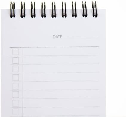 YM Sketch Notebook To Do List - Size (8.5x16cm) | Happy | 80 Sheets