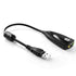كارت صوت USB 7.1 إصدار 2.0 من ستيل ساوند 5hv مع معادل 12 قناة.متوافق مع اللابتوب، الكمبيوتر والأجهزة المزودة بمدخل USB