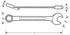 Bahco Ratcheting Combination Wrench, 1Rm-27