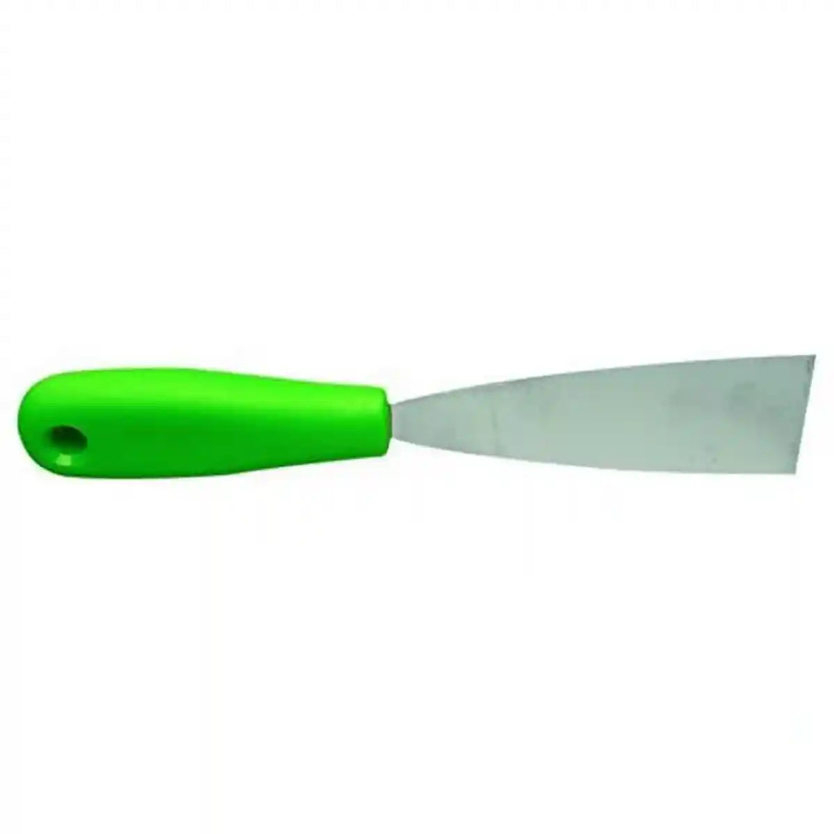 FBK Stainless Steel Spatula with PP Handle Stiff (40 mm) Green 88042