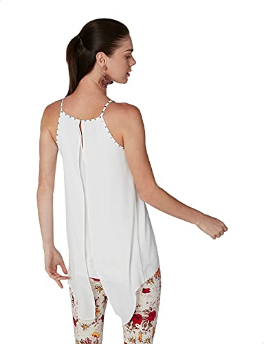 Elle Spaghetti Straps High-Low Blouse for Women