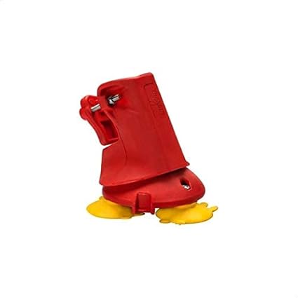 Gimi 4013643 B-Lock Stair Anti-Slip Stabilizers, 2 Pieces - Red & Yellow