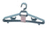 Al Yaseen Plastic Clothes Hanger Set – 6 Pieces