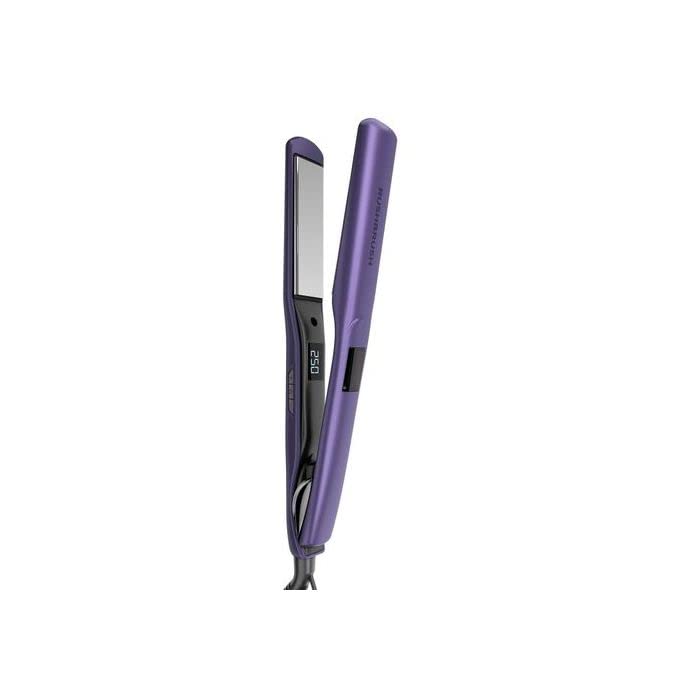 Rush Brush Straightener PurpleTitanium Plates, 250°C, 18 Heat Level, MHM Plate Fast Heating