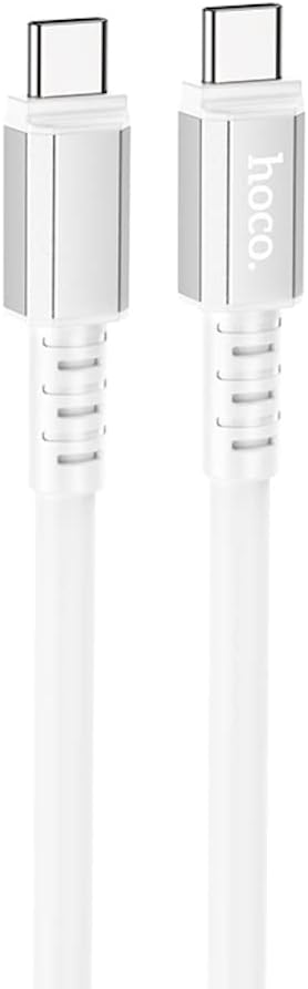 Hoco X85 Strength Silicone Fast Charging & Data Transmission Cable (60W – 3A – 1M) – USB-C to USB-C