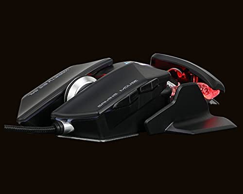 Meetion GM80 - Transformers Mechanical Gaming Mouse (4000 DPI) - For PC & Laptop - Black