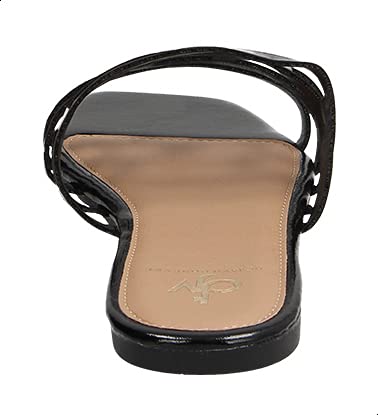 Dejavu Strap Square Toe Slides For Women Lightweight and easy to wear: Perfect for daily activities or casual outings. the box is cut off