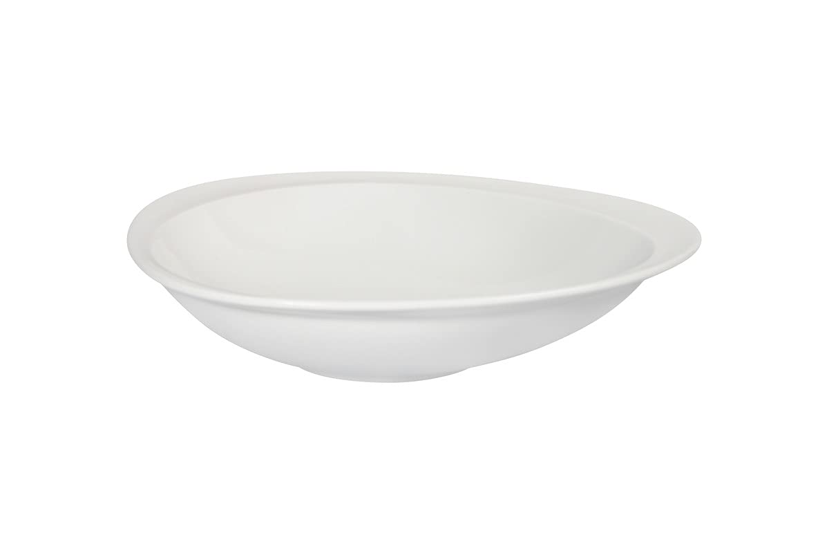 طبق شوربة من البورسلين من Royal Porcelain بحجم 20.5 × 22 سم يتميز بتصميم أنيق وجودة عالية تضيف لمسة فاخرة إلى مائدتك -بدون بوكس