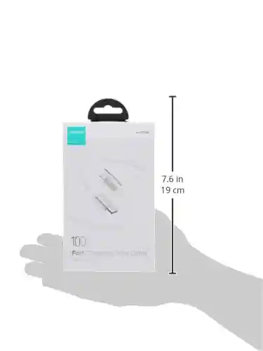 Joyroom JR - S-CC100A10 Extraordinary Series 100W Type-C to Type-C Fast Charging Data Cable 1.2m-White|12 Months Warranty - Safqqa Egypt