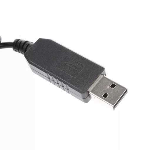 كابل طاقة USB الى منفذ محول بجهد 5 فولت 12 مقاس 5.5 × 5.1 ملم لمكبر صوت