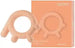 BORRN  Silicone Elephant Shaped Baby Teether - Safqqa