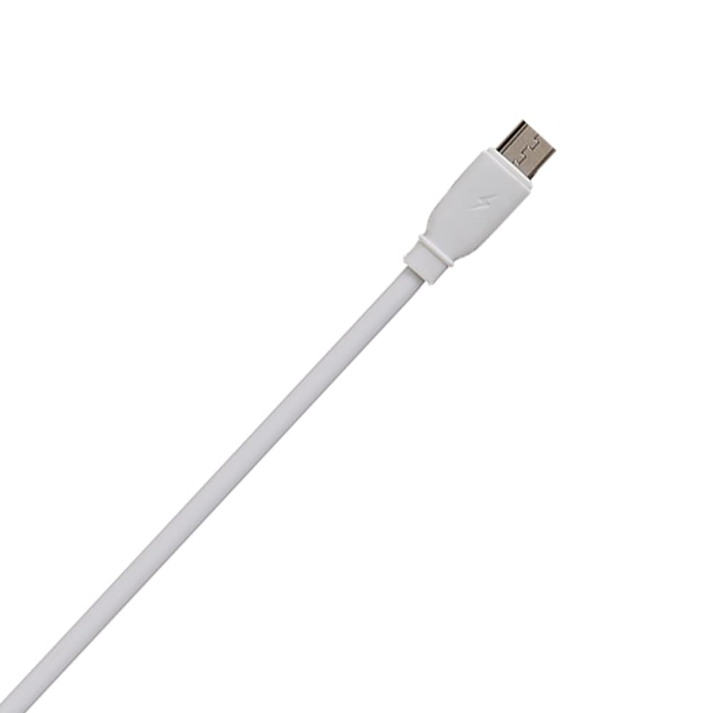Remax rc-138m fast charging and data transmission lightning cable with 2.4a output 1000mm set of 2 pieces - white
