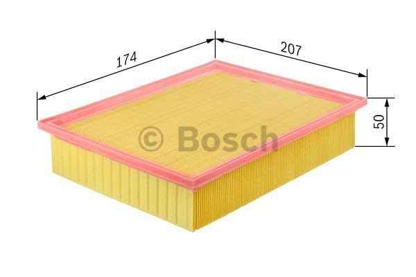 Bosch Air Filter 1457433585 - M266 / W245 B150 , W169 A150- Damage Box - Safqqa Egypt