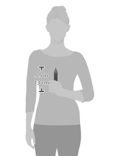 حافظ على مظهرك مرتباً وأنيقاً بسهولة مع ماكينة ConairMan للأنف. مصممة لقص شعر الأنف، الأذن والحواجب بدقة، وتتميز بشفرة بزاوية 360° الحاصلة على براءة اختراع لتوفير تجربة قص سلسة دون شد أو تشابك. 