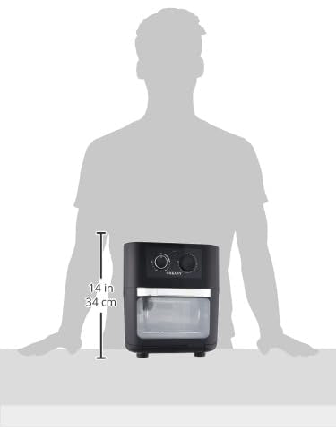 Sokany AF-003 Super Air Fryer 12L, 1700W – Black | Powerful & Spacious with Minor Scratches