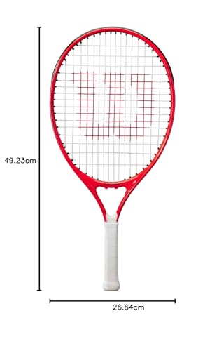 مضرب التنس من ويلسون لعشاق الأداء القوي والتحكم والدقة في اللعب. مستوحى من أسطورة التنس روجر فيدرر، ويتميز بهيكل خفيف الوزن ومتين يمنحك سهولة في الحركة وثباتًا رائعًا أثناء الضربات