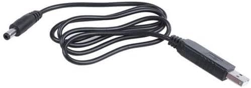 كابل USB لرفع الجهد من 5 إلى 9 فولت