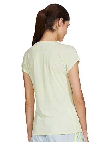 Adidas Women's 3 BAR T-Shirt HD9573 - Almost Lime (Short Sleeve)