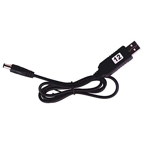 محول USB عام للشحن من 5 إلى 12 فولت مناسب لباور بنك و للهواتف