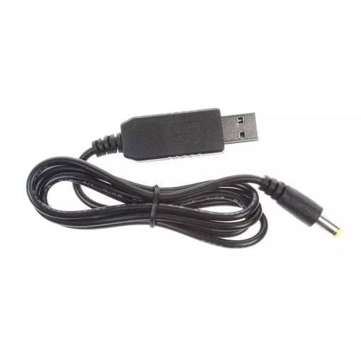 كابل طاقة USB الى منفذ محول بجهد 5 فولت 12 مقاس 5.5 × 5.1 ملم لمكبر صوت