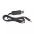 كابل طاقة USB الى منفذ محول بجهد 5 فولت 12 مقاس 5.5 × 5.1 ملم لمكبر صوت