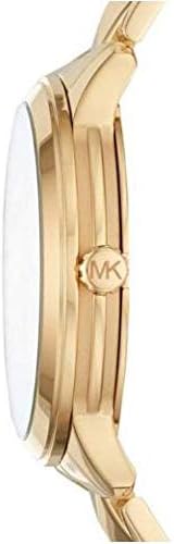 Michael Kors Women's Runway Mercer Quartz Watch with Stainless Steel Strap