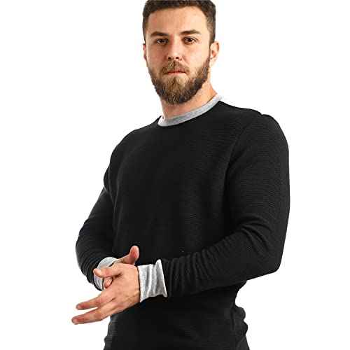 offcliff Men crew neck long slevees sweetshirt - Safqqa Egypt