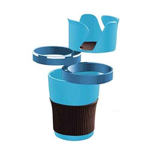 Car Cup Holder Adapter, 5 in 1 Multi-Functional 360 Rotation Car Drink Holder- Have Scratches - Safqqa Egypt